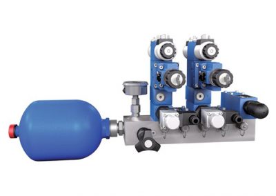 Placas en serie con agujero de montaje HSR 10M-40