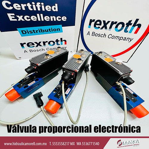Válvulas proporcionales Bosch Rexroth