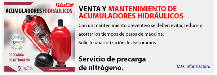Servicio de precarga de nitrógeno