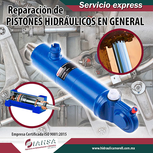 REPARACION DE PISTONES HIDRAULICOS