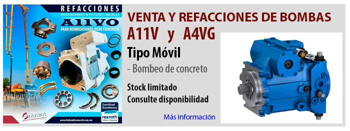 Refacciones A11VO y A4VG